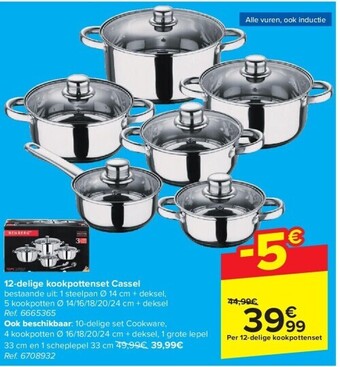 12-delige kookpottenset cassel