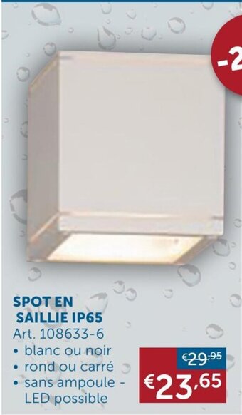 Zelfbouwmarkt SPOT EN SAILLIE IP65 aanbieding
