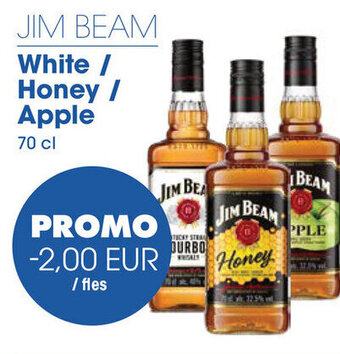JIM BEAM White / Honey / Apple 70cl