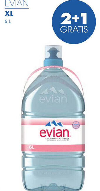 Prik en Tik EVIAN XL 6L aanbieding