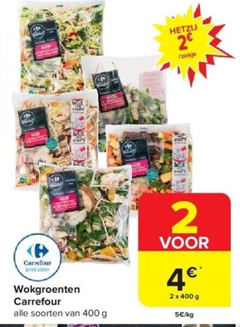 Carrefour Wokgroenten carrefour aanbieding