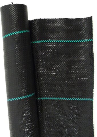 Bol.com Nature - gronddoek - 1 x 25m - 100 g/m² - zwart - anti-worteldoek aanbieding