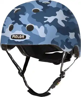 Bol.com Melon fietshelm urban active camo polycarbonaat mt 52-58 cm aanbieding