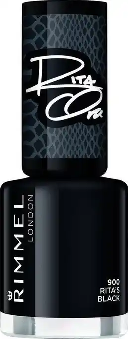 Rimmel by rita ora nagellak - 900 rita's black