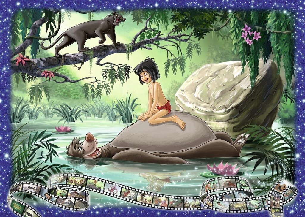 Bol.com Ravensburger disney jungle book - legpuzzel - 1000 stukjes aanbieding