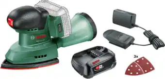 Coolblue Bosch easysander 18v-8 + 2,5 ah accu en lader aanbieding
