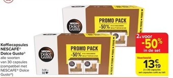 Carrefour Ko ecapsules nescafé aanbieding
