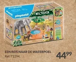 Een reis naar de waterpoel