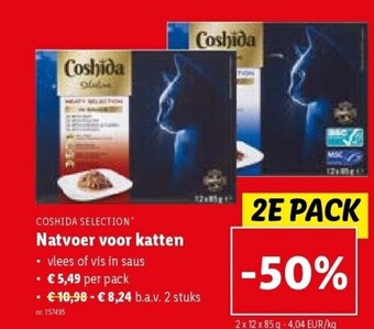 Lidl Natvoer voor katten aanbieding
