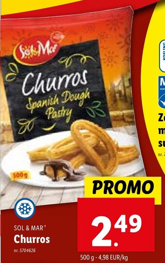 Lidl Churros aanbieding