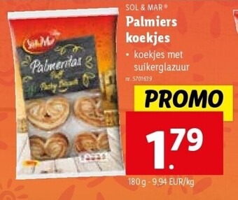 Palmiers koekjes
