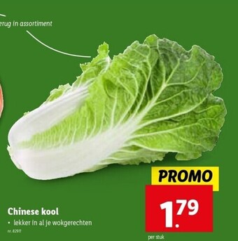 Lidl Chinese kool aanbieding