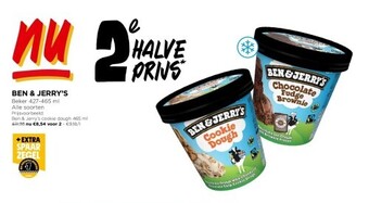 Jumbo Ben & jerry’s aanbieding