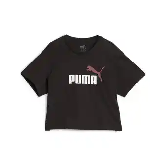 Decathlon Meisjes-t-shirt puma girls logo cropped aanbieding