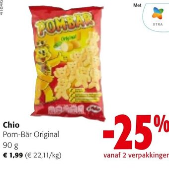 Colruyt Chio Pom-Bär Original 90g aanbieding