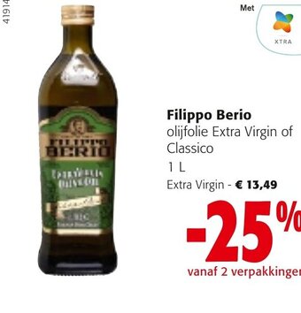 Filippo Berio olijfolie Extra Virgin of Classico 1L