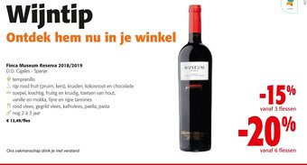 Colruyt Finca Museum Reserva 2018/2019 D.O. Cigales - Spanje aanbieding