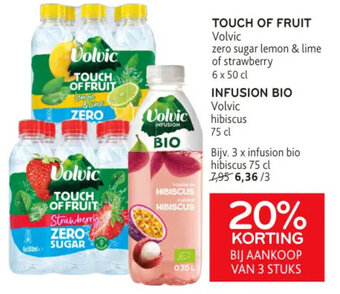 Volvic TOUCH OF FRUIT , INFUSION BIO