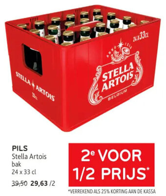 Alvo Stella Artois Pils bak 24 x 33cl aanbieding