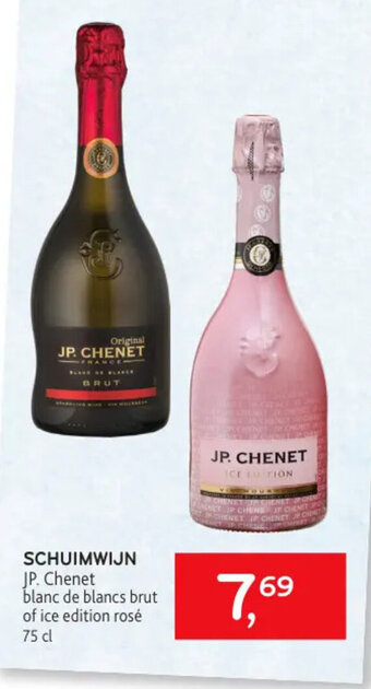 Alvo SCHUIMWIJN JP. Chenet blanc de blancs brut of ice edition rosé 75cl aanbieding