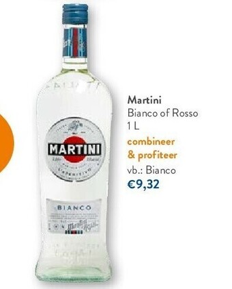 OKay Martini bianco of rosso 1 l aanbieding