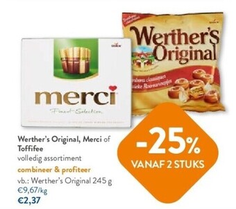 OKay Werther’s original 245 g aanbieding