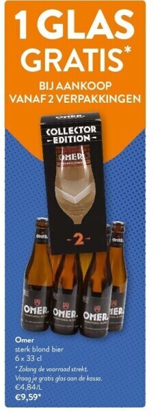 OKay Omer sterk blond bier 6 x 33 cl aanbieding