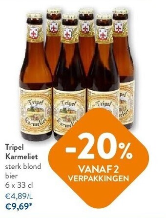 OKay Tripel karmeliet aanbieding