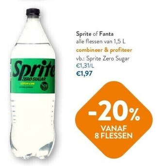 OKay Sprite zero sugar aanbieding