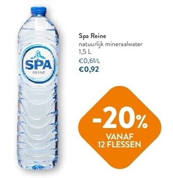 OKay Spa reine natuurlijk mineraalwater 1,5 l aanbieding