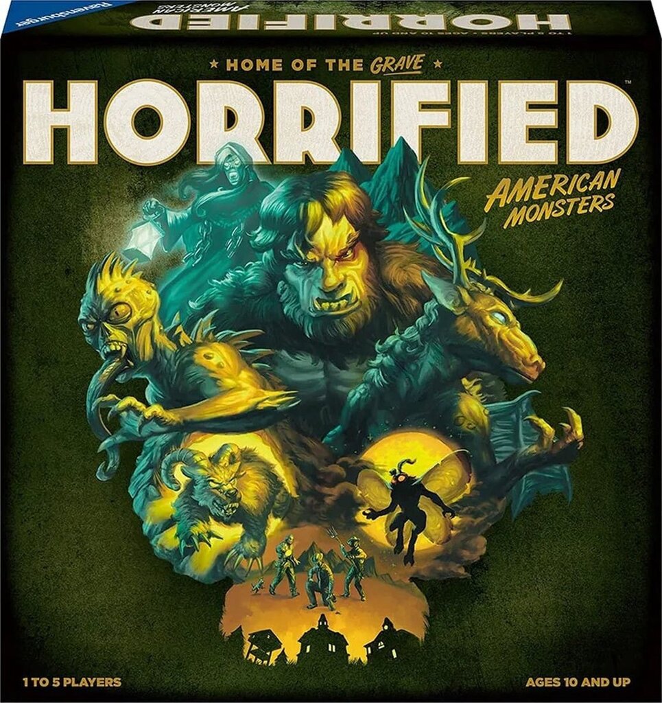 Bol.com Ravensburger horrified: american monsters - bordspel aanbieding