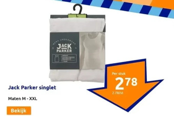Action Jack parker singlet aanbieding