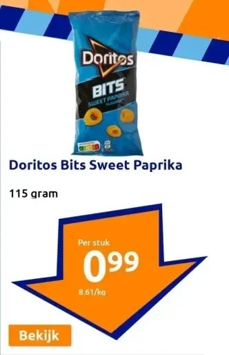 Doritos bits sweet paprika