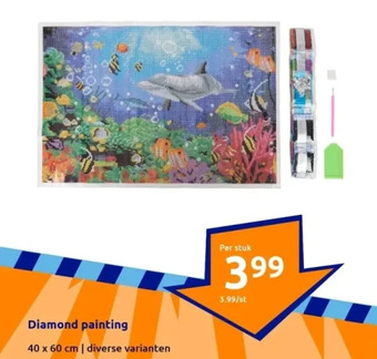 Action Diamond painting aanbieding