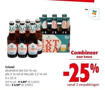 Colruyt Cristal xtra aanbieding