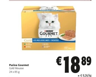 Colruyt Purina gourmet aanbieding