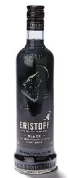 Eristoff black likeur 18 % vol 70 cl