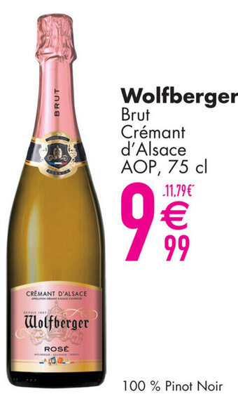 Cora Wolfberger Brut Crémant d'Alsace AOP, 75 cl aanbieding