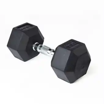 Decathlon Zeshoekige halter. per stuk verkocht aanbieding