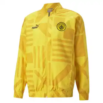 Decathlon Manchester city fc prematch voetbaljack heren puma aanbieding