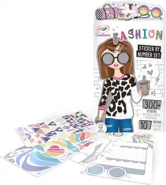 Crayola creations - fashion sticker op nummer