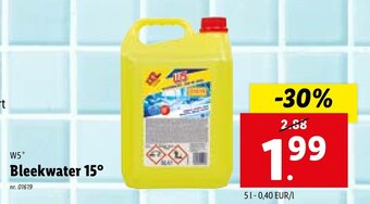 Lidl Bleekwater 15⁰ aanbieding