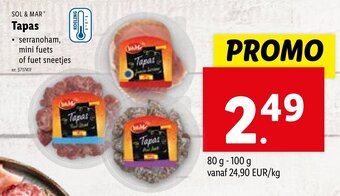 Lidl Tapas aanbieding