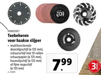 Lidl Toebehoren voor haakse slijper aanbieding