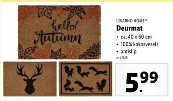 Lidl Deurmat aanbieding