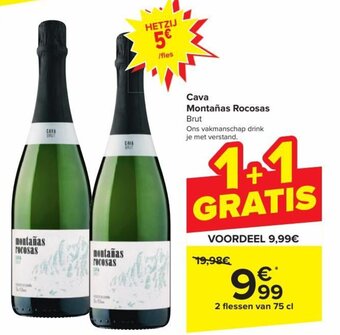 Carrefour Market Cava Montañas Rocosas aanbieding