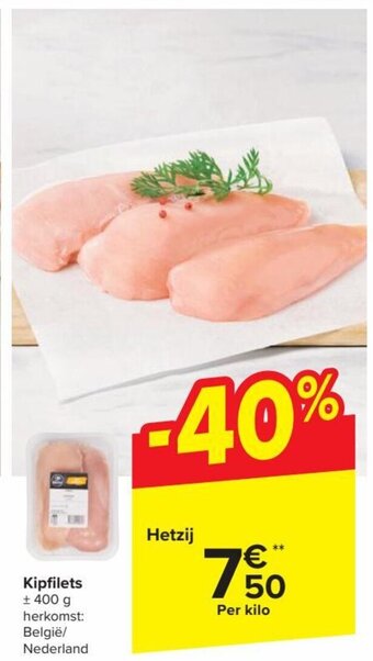 Carrefour Market Kipfilets aanbieding