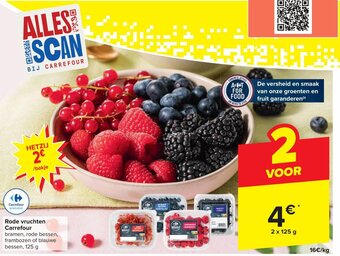 Carrefour Market Rode vruchten aanbieding
