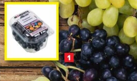 Carrefour Market Pitloze druiven Candy Hearts 250 g aanbieding