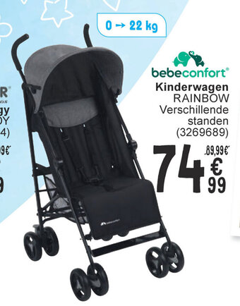 Cora Kinderwagen RAINBOW aanbieding